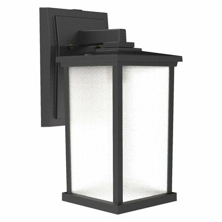 CRAFTMADE Resilience 1 Light Medium Outdoor Wall Mount in Textured Black ZA2414-TB
